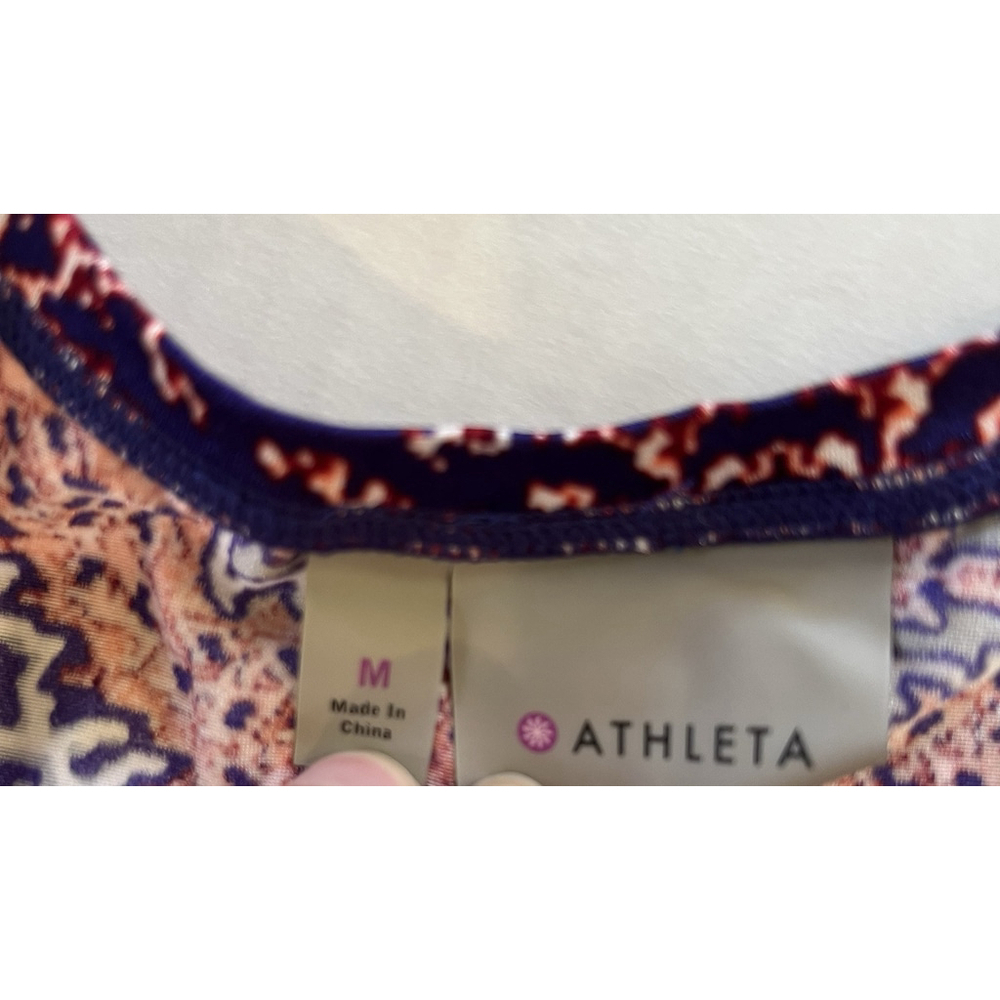 Athleta Seamless Tank Top Yoga Running Beach Swim Md Aqualuxe Rashguard Paradise - Picture 2 of 6